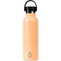 Runbott Roestvrijstalen Fles Met Keramische Coating - 600ml - Abricot