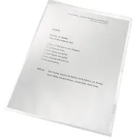 Leitz Insteekhoes re:cycle - gerecyclede PP-folie - 130 micron - 100 stuks