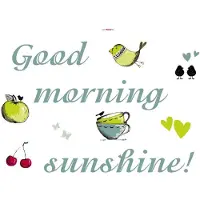 Komar Muursticker Sunshine 50x70 cm