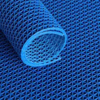 Ivol Ultra Grip Rastermat met ruitstructuur 120 cm Blauw - per strekkende meter