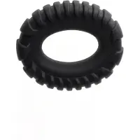 Sport Fucker - Traction - Siliconen Cockring - Zwart