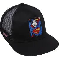 Sarcia.eu Zwarte pet voor jongens - SUPERMAN / 58cm