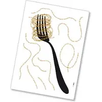Komar - Muursticker - Pasta - Zelfklevend - Muurdecoratie - Stickers - 50 x 70 cm