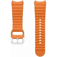 Samsung Originele Sport Band voor de Galaxy Watch 4 / 5 / 6 / 7 / FE (20 mm) - Maat S/M - Orange
