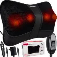 Soulima Shiatsu Massagekussen - Verlichting voor Rug en Nek