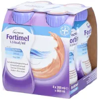 Fortimel 1.5kcal | Chocoladesmaak | Voedingssupplement Ondervoeding 4x200 ml Overige