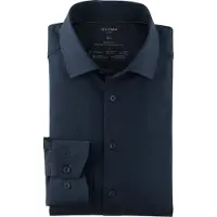 Olymp Luxor Overhemd 24/Seven Navy | Donkerblauw | Maat 44