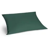 Yumeko Kussensloop Percal Katoen 50x70 Groen - Eco, Bio & Fairtrade