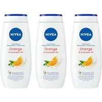 Nivea Douchegel - Orange & Avocado Oil 3 x 250 ml
