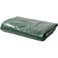 vidaXL Dekzeil 650 g/m² 1,5x20 m groen