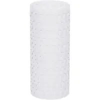 vidaXL Balkonschermen 10 st 255x19 cm poly rattan wit