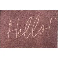 Mad About Mats - ARIE - deurmat - wasbaar - hello - schoonloop/scraper - 50x75cm