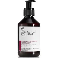 Collistar Phyto-Cheratina, 250 ml, Shampoo, Voor thuisgebruik, Geschikt voor mannen en vrouwen, Geschikt voor breekbaar haar, Geschikt voor beschadigd haar, Geschikt voor alle haarkleuren