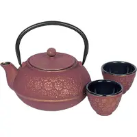 Bredemeijer Theepot Set Shanghai Roze Goud 0,6 L (3-delig)