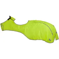 Br reflecterende rij/ stapdeken met zadeluitsparing ruglengte 115cm (165)