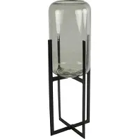 Countryfield Vaas o/standaard ro Debbi S l.grijs