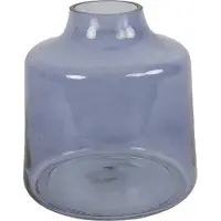 Countryfield Fles Jolina glas L20B20H21,5CM blauw