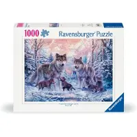 Ravensburger puzzel legpuzzel Arctische Wolven - 1000 stukjes dieren.