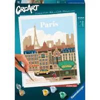 Ravensburger CreArt Colorful Paris - Schilderen op nummer voor volwassenen