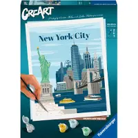 Ravensburger CreArt Colorful NYC - Schilderen op nummer voor volwassenen