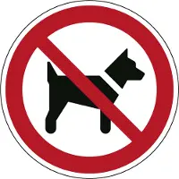 Allesveilig.nl Dieren verboden pictogram