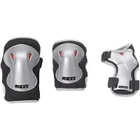 Roces – Super Skatebescherming 3-Pack – Kinderbescherming – Grijs – Maat M