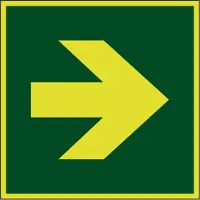 Allesveilig.nl Richtingaanwijzing lichtgevend pictogram