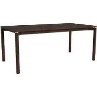 Giga Eettafel Arun Espresso Oil 95x180cm - Living