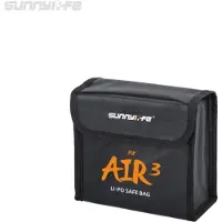Sunnylife LiPo Safe Bag voor DJI Air 3(S) - 3 accu's
