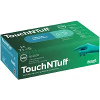 Usorteret TouchNTuff 92600100 Wegwerphandschoen 100 stuk(s) Nitril Maat (handschoen): 10 EN 374, EN 420-2003, EN 374-5, EN 374-1, EN 21420:2020 ISO 21420:2020