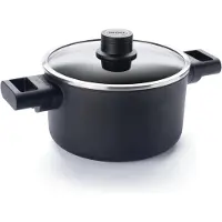 Norbert Woll Kookpan met Deksel, ø 20 cm, 3 L, Gerecycled Aluminium, QXR Non Stick, Inductie - | EcoLogic QXR