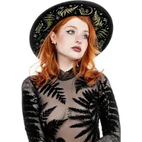 ReStyle - Herbal Fedora hoed - Wijde rand - Zwart