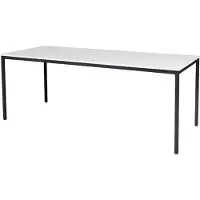 Schaffenburg Bureautafel - Domino Basic 180x80 logan - alu frame