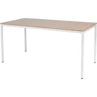 Schaffenburg Bureautafel - Domino Basic 160x80 Havana Kersen - wit frame