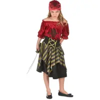 Vegaoo - Piratenbandiet outfit voor meisjes