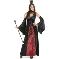 Vegaoo Verkleedkostuum vampier voor vrouwen Halloween pak - Verkleedkleding - Medium