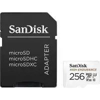SanDisk Micro SDXC High Endurance 256GB 100MB/s + Adapter