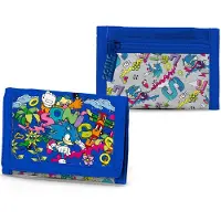 Sonic the Hedgehog Portemonnee, Cartoon - 13 x 8 cm - Polyester