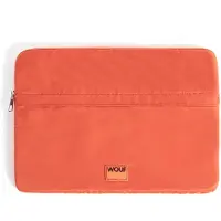 Wouf Laptoptas oranje / zwart