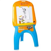 Hot Wheels Kinderemmerbord Met Stickers Stift En Kleurplaten