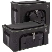Bo Camp - Opbergbox - Opvouwbaar - 2 Stuks - 2 Maten