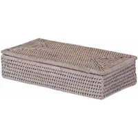 DECOR WALTHER Opbergmand Basket BMD Rattan Licht