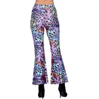 Coppens Hippiebroek panter paars | Maat 48 |