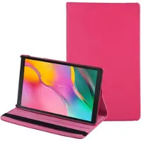 Rico Vitello Hoesje Geschikt voor Samsung Galaxy Tab S6 lite 10.4 inch (SM- P610/SM-P615) Book Case Tablet hoes/ 360° Draaibare Book case Kleur Rosé