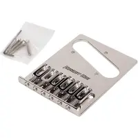 Hipshot HS4410046SS Telecaster Retrofit Brug – 6 Zadels RVS
