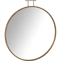 J-Line Mirror anto mdf/mirror gold large