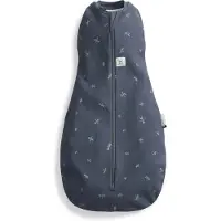 ErgoPouch Cocoon inbaker slaapzak - 0,2 Tog - 2-in-1 Slaapzak - Combi Slaapzak Baby + Inbakerslaapzak - Slaapzakken- Zomerslaapzak - Slaapzak 70 cm - Dusk