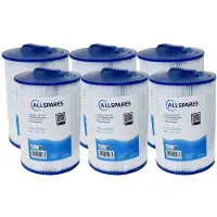 Allspares Spa Waterfilter geschikt voor SC733 / 6CH-49 / FC-0314 (Ø147x209mm)