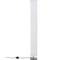 LINDBY Vloerlampe , Janno, Wit, Woonkamer, Stof, Modern