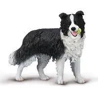 Collecta Figurine - Border Collie - (L) - Honden - Handgeschilderd - Miniatuur